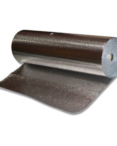 Waterproof foil double alu.-coated/roll 1.25m x 30m rng m